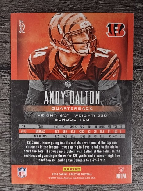 2014 Prestige #32 Andy Dalton