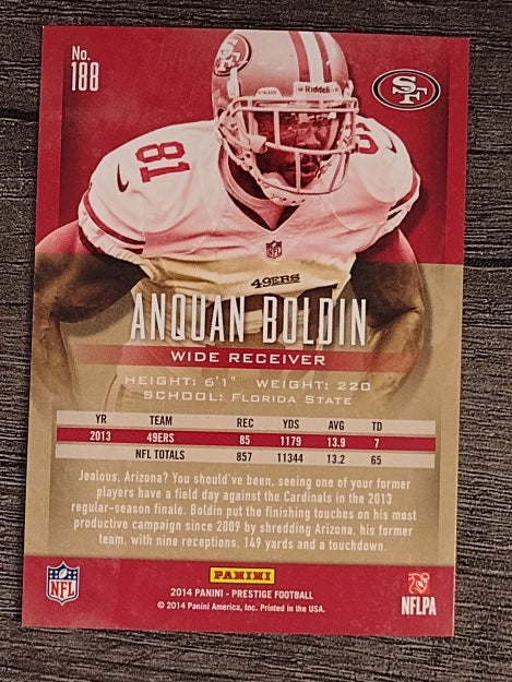 2014 Prestige #188 Anquan Boldin