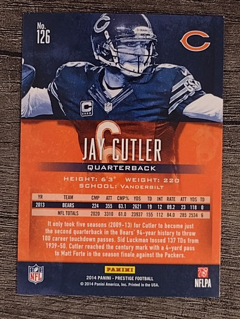 2014 Prestige #126 Jay Cutler