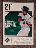 2018 Panini Chronicles #6 Khris Davis