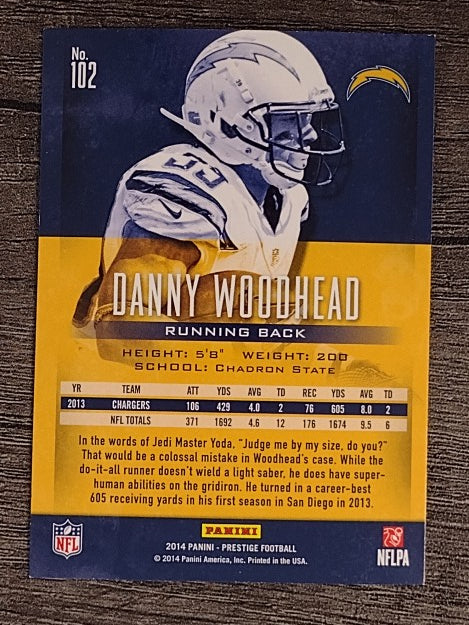 2014 Prestige #102 Danny Woodhead