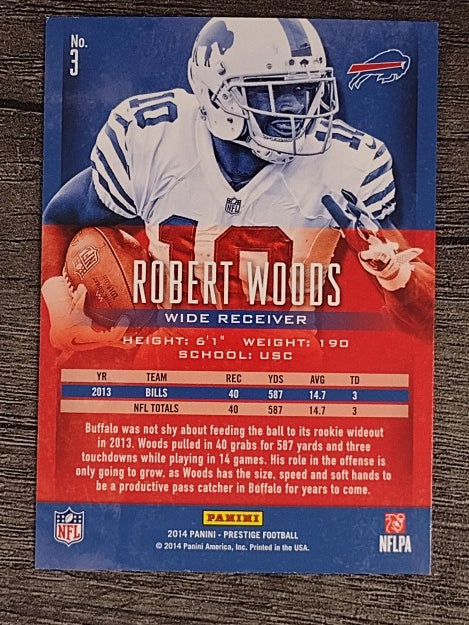 2014 Prestige #3 Robert Woods