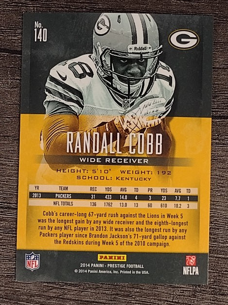 2014 Prestige #140 Randall Cobb