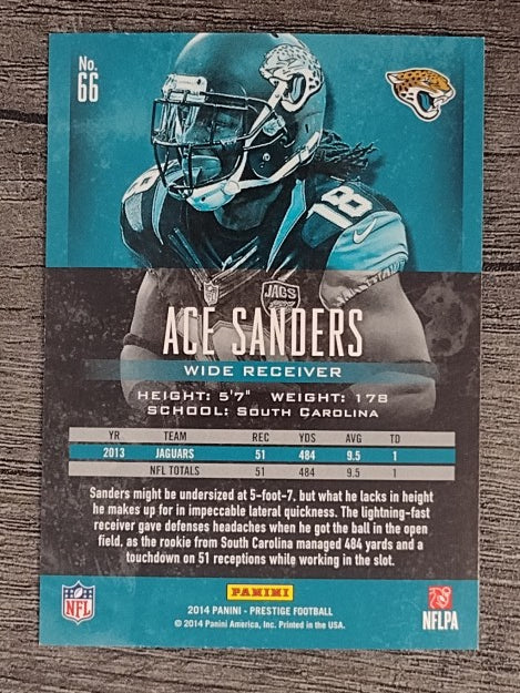 2014 Prestige #66 Ace Sanders