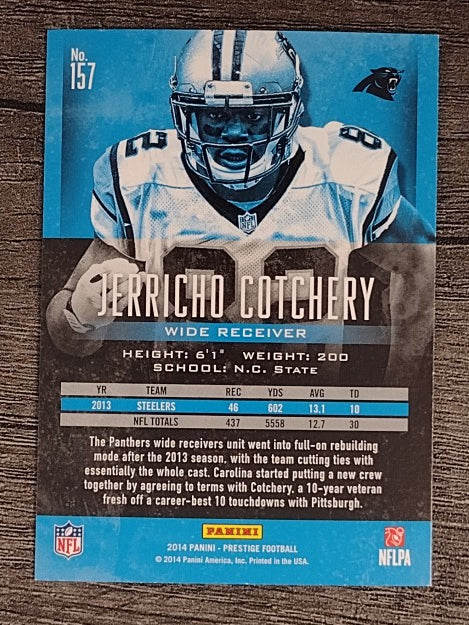 2014 Prestige #157 Jerricho Cotchery