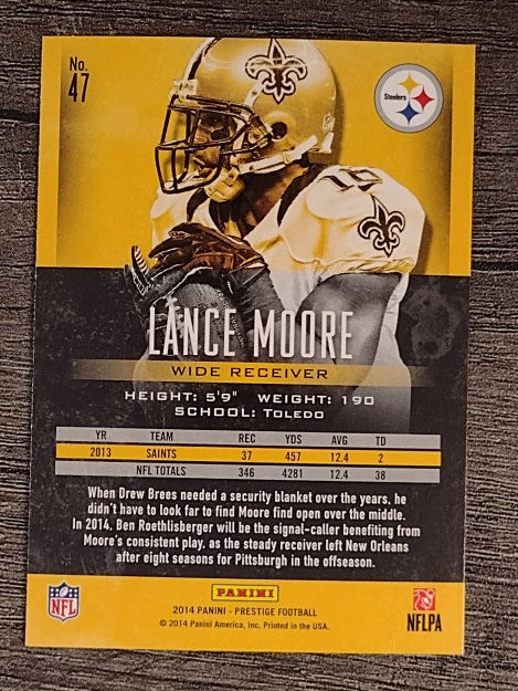 2014 Prestige #47 Lance Moore
