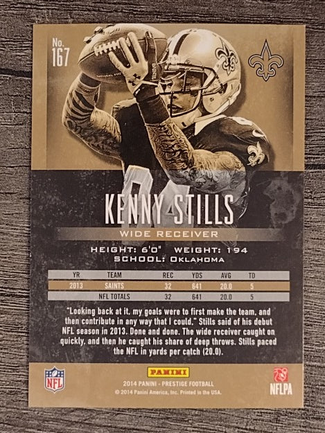 2014 Prestige #167 Kenny Stills