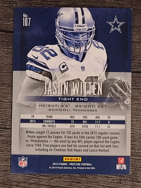 2014 Prestige #107 Jason Witten