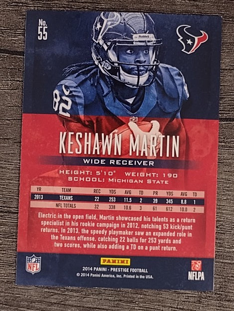 2014 Prestige #55 Keshawn Martin
