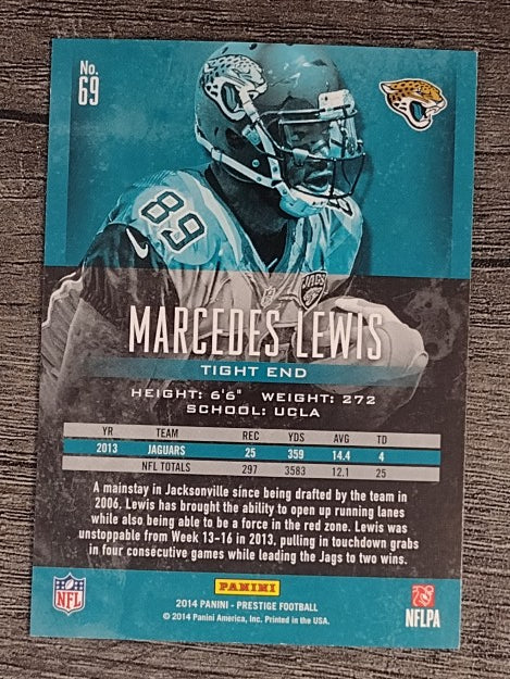 2014 Prestige #69 Marcedes Lewis