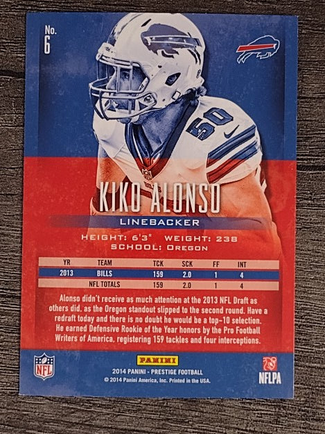 2014 Prestige #6 Kiko Alonso