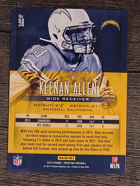 2014 Prestige #98 Keenan Allen