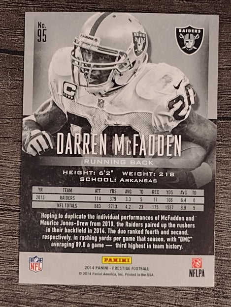 2014 Prestige #95 Darren McFadden