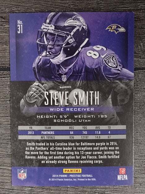 2014 Prestige #31 Steve Smith