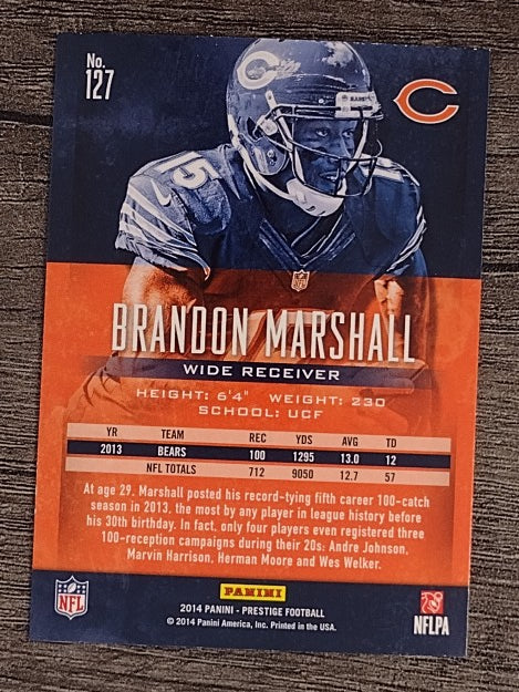 2014 Prestige #127 Brandon Marshall