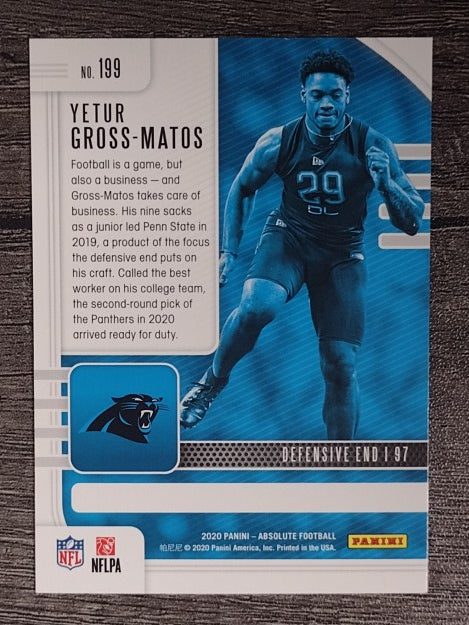 2020 Absolute Retail #199 Yetur Gross-Matos