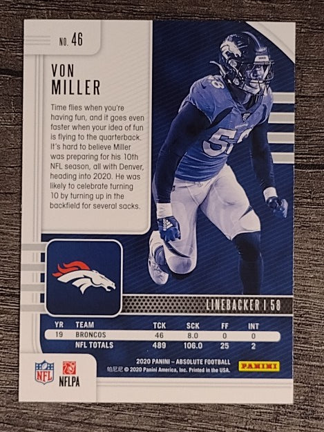 2020 Absolute Retail #46 Von Miller