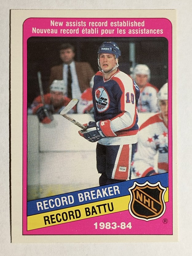 1984-85 O-Pee-Chee #393 Dale Hawerchuk RB
