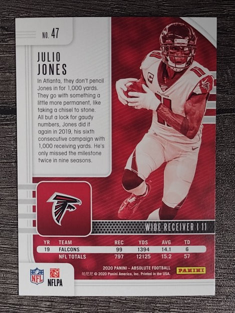 2020 Absolute Retail #47 Julio Jones