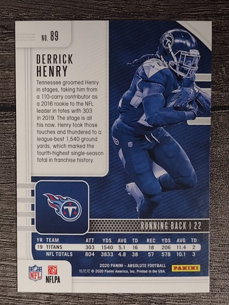 2020 Absolute Retail #89 Derrick Henry