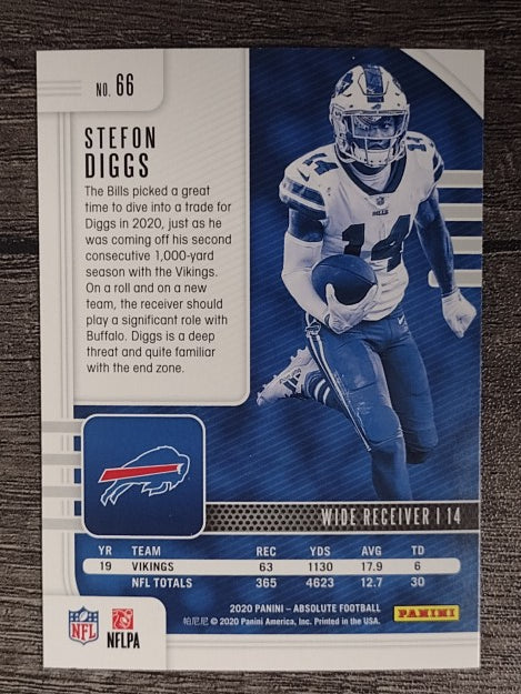 2020 Absolute Retail #66 Stefon Diggs