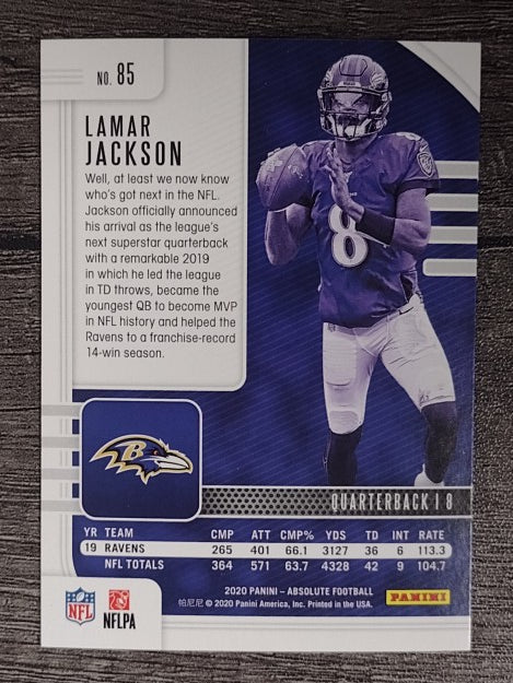 2020 Absolute Retail #85 Lamar Jackson