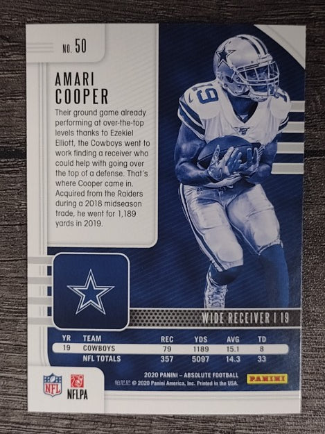 2020 Absolute Retail #50 Amari Cooper