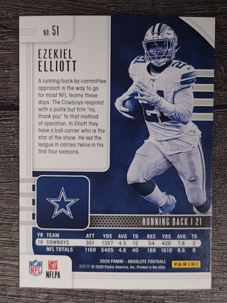 2020 Absolute Retail #51 Ezekiel Elliott