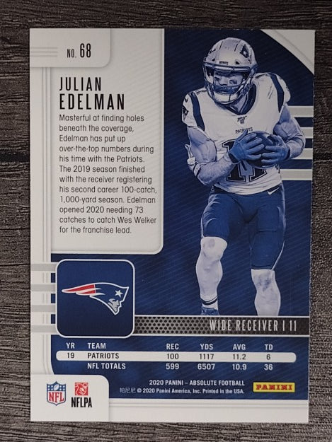 2020 Absolute Retail #68 Julian Edelman
