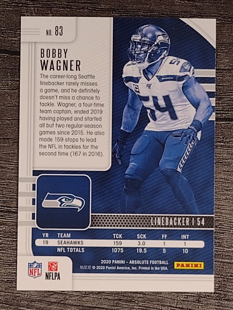 2020 Absolute Retail #83 Bobby Wagner
