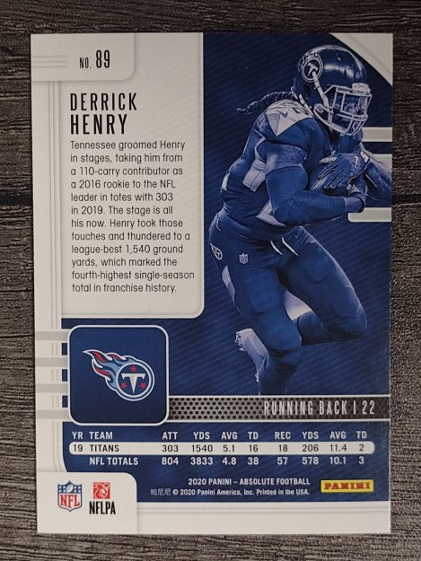 2020 Absolute Retail #89 Derrick Henry