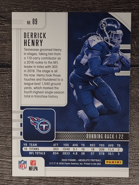 2020 Absolute Retail #89 Derrick Henry