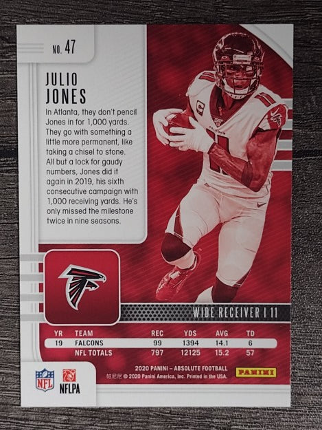 2020 Absolute Retail #47 Julio Jones