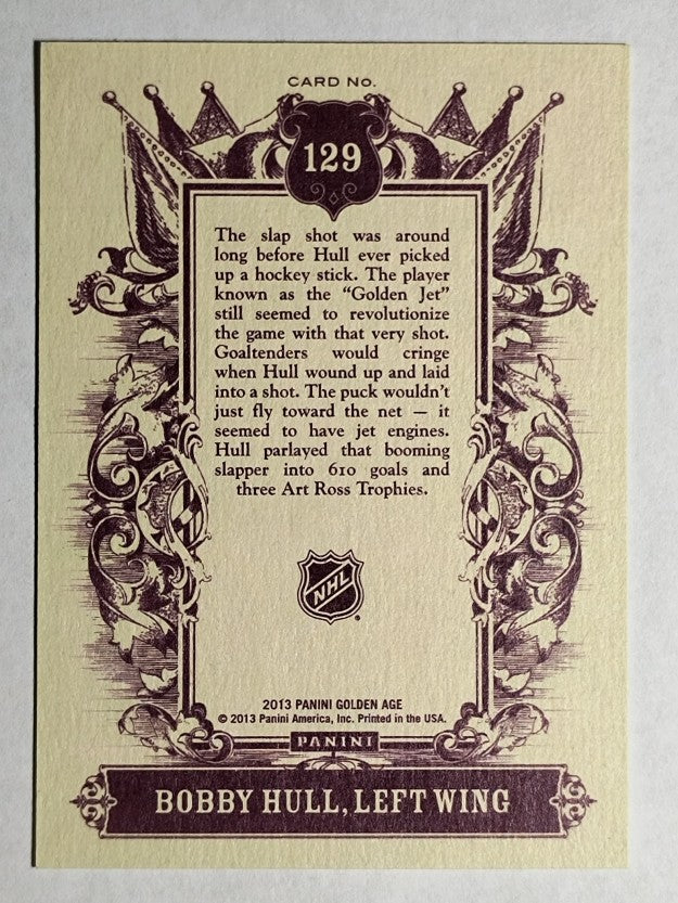 2013 Panini Golden Age #129 Bobby Hull