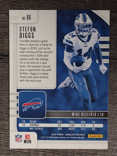 2020 Absolute Retail #66 Stefon Diggs