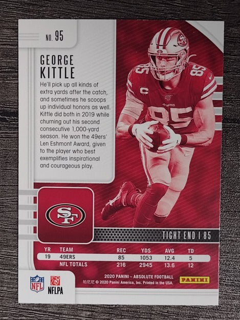 2020 Absolute Retail #95 George Kittle