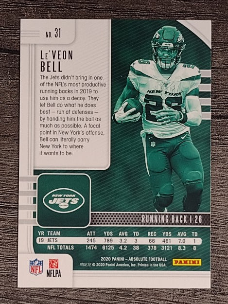 2020 Absolute Retail #31 Le'Veon Bell