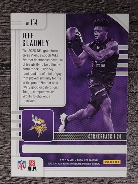 2020 Absolute Retail #154 Jeff Gladney