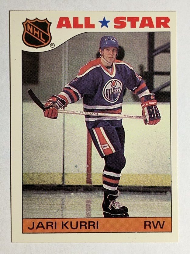 1985-86 Topps Sticker Inserts #3 Jari Kurri