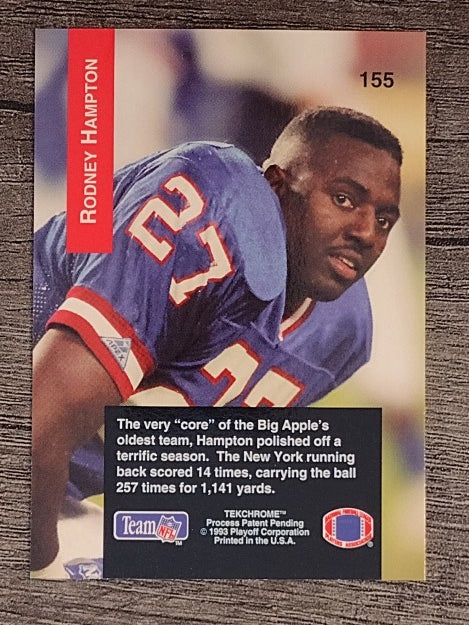 1993 Playoff #155 Rodney Hampton
