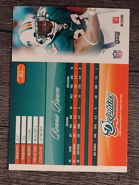 2007 Playoff Prestige #81 Ronnie Brown