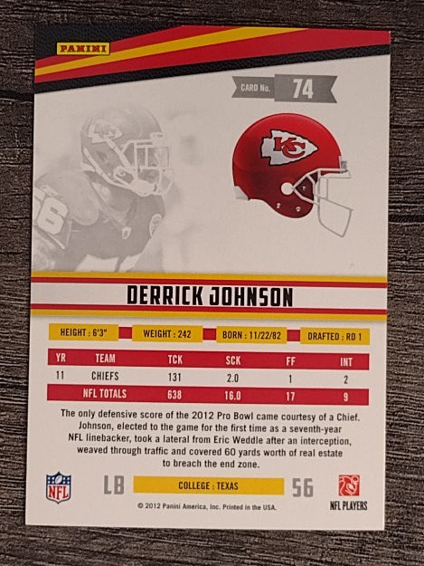 2012 Rookies and Stars #74 Derrick Johnson
