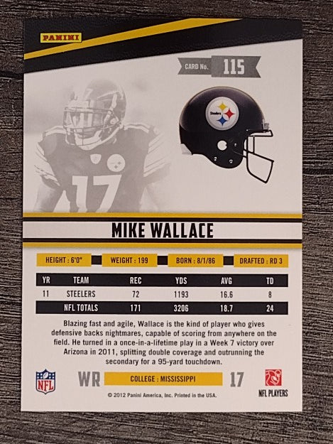 2012 Rookies and Stars #115 Mike Wallace