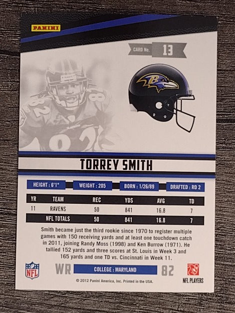 2012 Rookies and Stars #13 Torrey Smith