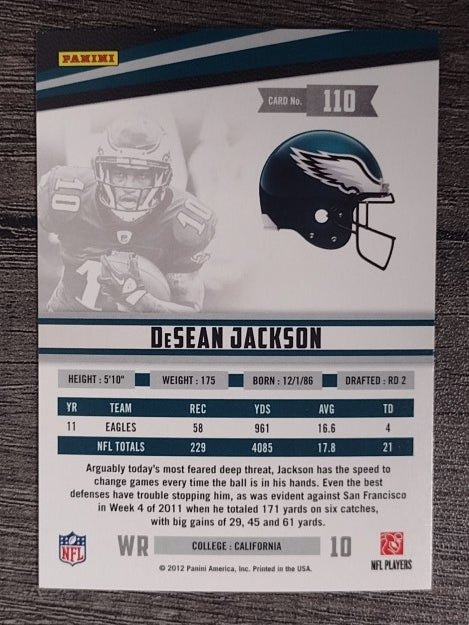 2012 Rookies and Stars #110 DeSean Jackson