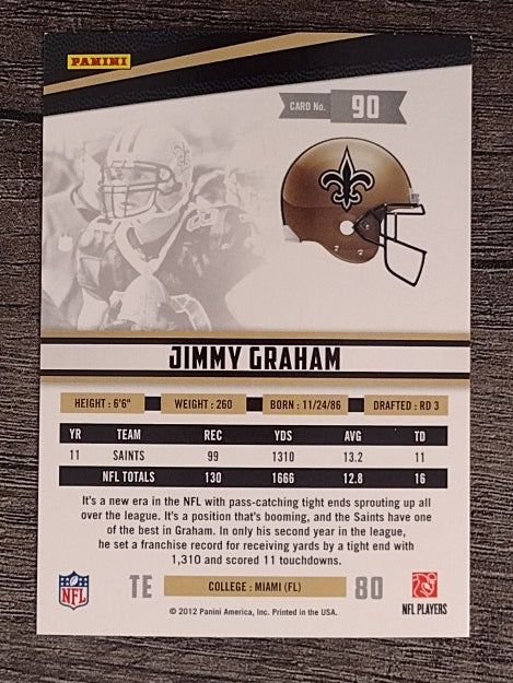2012 Rookies and Stars #90 Jimmy Graham