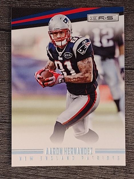 2012 Rookies and Stars #87 Aaron Hernandez