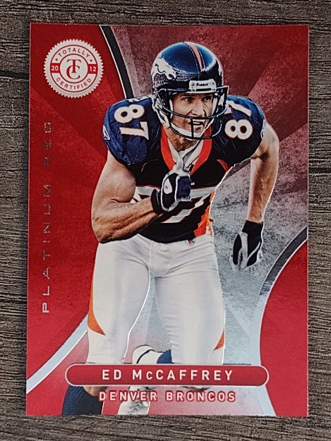 2012 Totally Certified #96 Ed McCaffrey