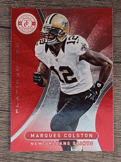 2012 Totally Certified #52 Marques Colston