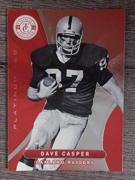 2012 Totally Certified #94 Dave Casper